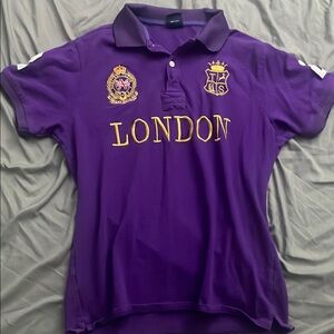 Purple London Polo Shirt